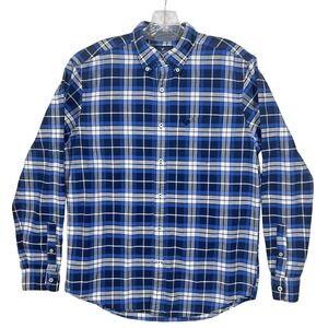 American Eagle  Mens M Classic Fit Plaid Long‎ Sleeve Button Down Flannel Shirt